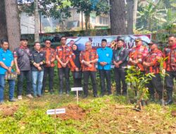 Peringati Hari Lahir Pancasila, MPC Pemuda Pancasila, 234 SC, dan KNPI Kuningan Tanam 100 Bibit Pohon di Cigugur