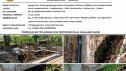 Pembangunan SPAM Regional Kuningan-Cirebon Senilai Rp1,7 Miliar Disorot, Kontraktor Sebut Pasang Pipa Pakai “Teknik Kondisional”