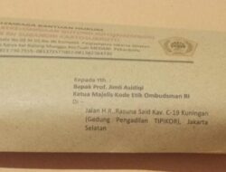 LBH MKGR LAPORKAN OMBUDSMAN RIAU KE MAJELIS KODE ETIK,DINILAI ABAIKAN UU NO.37 TAHUN 2008 PASAL 31 DAN BERPIHAK PADA TERLAPORKASUS PENUNJUKAN LOKASI GEDUNG KDMP DESA DANAU BINGKUANG