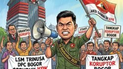 Dugaan Kejanggalan Anggaran Rp 4,16 Triliun, LSM Trinusa DPC Bogor Gelar Aksi Massa Di Gedung KPK 10 September