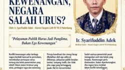 KONFLIK KEWENANGAN, NEGARA SALAH URUS?