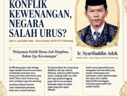 KONFLIK KEWENANGAN, NEGARA SALAH URUS?